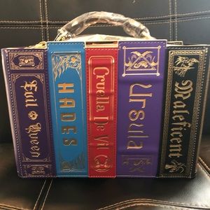 Disney Villains Books Loungefly with Pin